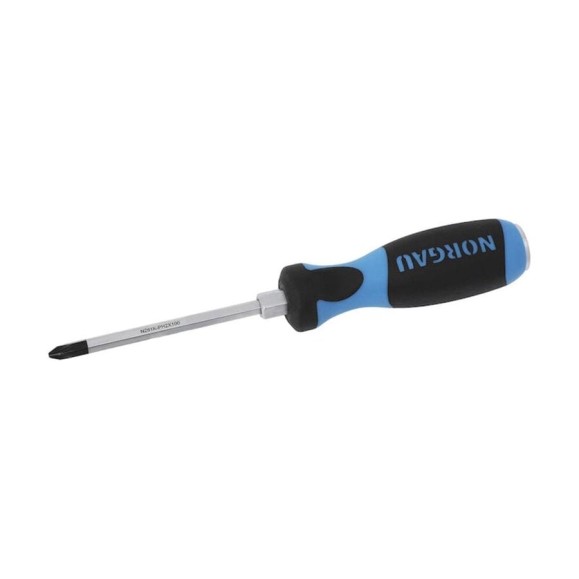 Отвертка крестовая с ударным наконечником NORGAU PH2x100,N261K 062205002 Отвертка крестовая с ударным наконечником NORGAU PH2x100,N261K 062205002