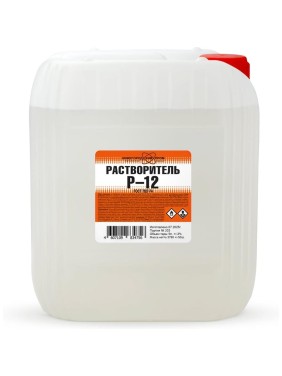 Растворитель НХП Р-12, канистра 5 л 4607109834756