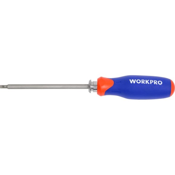 Отвертка 6в1 телескопическая WORKPRO 3 длинные биты WP221060