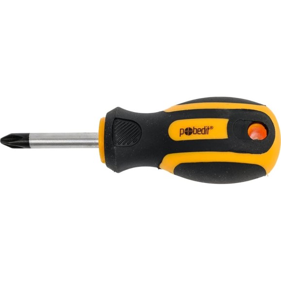 Отвертка крестовая Pobedit Profi Cr-V, PH2х38 мм 2563238