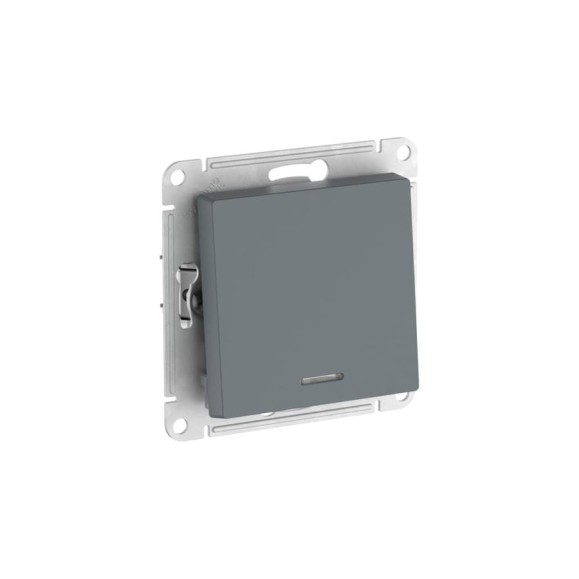1-клавишный выключатель с подсветкой Systeme Electric ATLASDESIGN, сх.1а, 10АХ, мех., быстрозажимные клеммы, грифель ATN000713S 1-клавишный выключатель с подсветкой Systeme Electric ATLASDESIGN, сх.1а, 10АХ, мех., быстрозажимные клеммы, грифель ATN000713S
