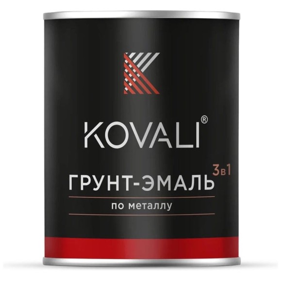 Грунт-эмаль KOVALI 3 в 1 полуглянец NCS S 0907-R30B (0,8 кг) А3.1.10907-R30B Грунт-эмаль KOVALI 3 в 1 полуглянец NCS S 0907-R30B (0,8 кг) А3.1.10907-R30B