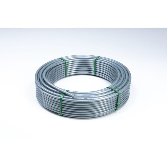 Труба РЕХАУ PE-Xa/EVOH FLEX 32x4.4, бухта 50 м, серебристая 11304003050