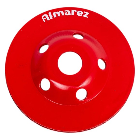 Чашка шлифовальная алмазная турбо (125х22.23 мм) Almarez 303312 Чашка шлифовальная алмазная турбо (125х22.23 мм) Almarez 303312