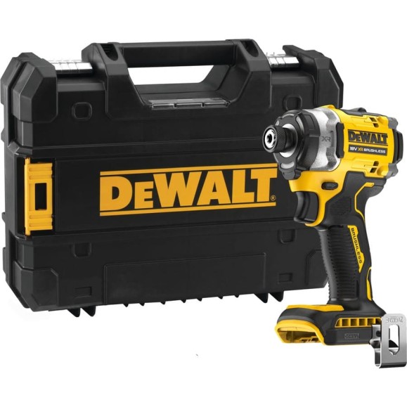 Аккумуляторный шуруповерт Dewalt DCF860NT, 18 В, 282 Нм, 4500 уд/мин, без АКБ и ЗУ, в кейсе TSTAK DCF860NT-XJ Аккумуляторный шуруповерт Dewalt DCF860NT, 18 В, 282 Нм, 4500 уд/мин, без АКБ и ЗУ, в кейсе TSTAK DCF860NT-XJ