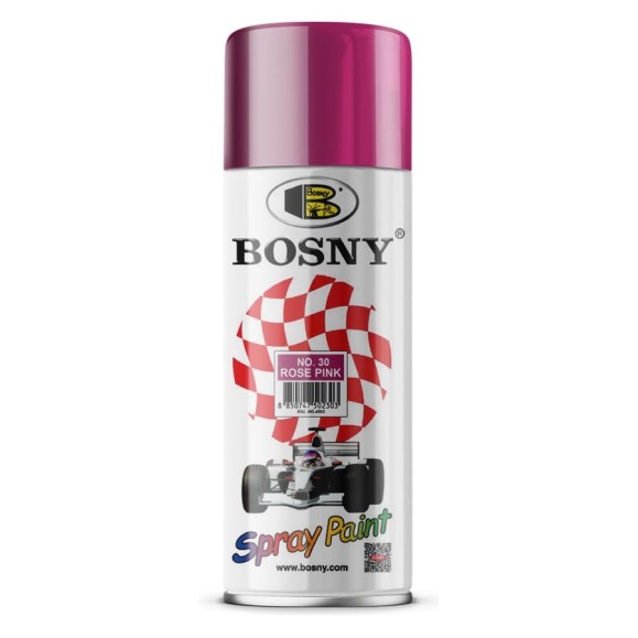 Аэрозольная краска Bosny розовый RAL4003 30 Аэрозольная краска Bosny розовый RAL4003 30