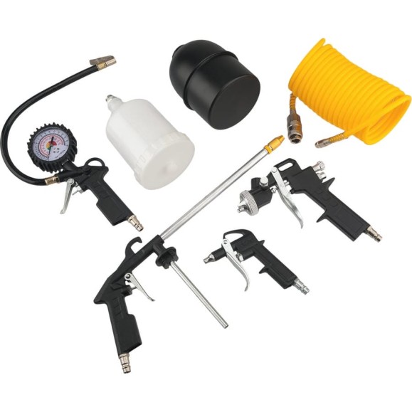 Набор пневмоинструментов KRANZ KR-16-1400 Набор пневмоинструментов KRANZ KR-16-1400
