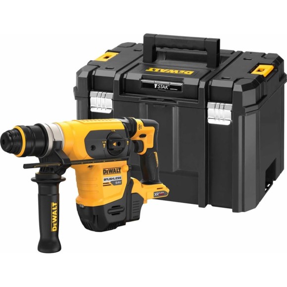 Аккумуляторный перфоратор Dewalt DCH416NT, 54 В, 4.5 Дж, 4200 уд/мин, без АКБ и ЗУ, в кейсе TSTAK DCH416NT-XJ