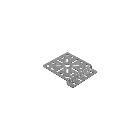 Монтажная плата OSTEC 130x130 мм, толщина 2 мм, Сендзимир цинк МП-130х130-2,0-СЦ