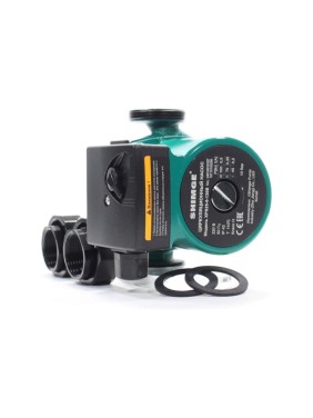 Насос циркуляционный SHIMGE XPS-B 25-6-130 (1x220В; 0,10кВт), с гайками, L130 10110100290