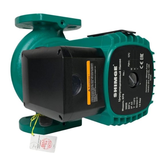 Насос циркуляционный SHIMGE XPS-F 50-12-280 (3x380В; 1,00кВт) 10110100407 Насос циркуляционный SHIMGE XPS-F 50-12-280 (3x380В; 1,00кВт) 10110100407