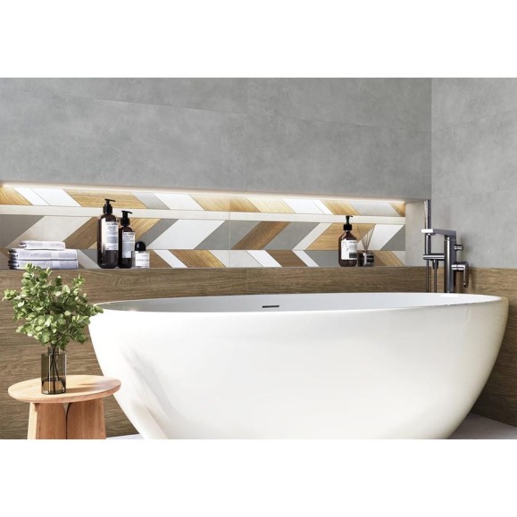 Плитка облицовочная Мурал / Mural AlmaCeramica 300х900х8,5 1,35м2 (5 шт в уп) TWU3090MUR74R