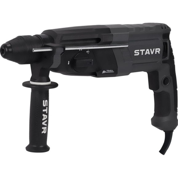 Перфоратор СТАВР SDS-PLUS, 30мм, горизонт, 1100Вт, Stavr SBH 1100-30AV, 3 режима, AVS, 3.2Дж, 0-1000об/мин, 0-5200уд/мин, кабель 3м (набор осн, кейс) 9030300314 Перфоратор СТАВР SDS-PLUS, 30мм, горизонт, 1100Вт, Stavr SBH 1100-30AV, 3 режима, AVS, 3.2Дж, 0-1000об/мин, 0-5200уд/мин, кабель 3м (набор осн, кейс) 9030300314