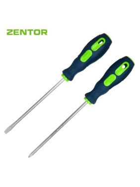 Набор отверток SL6x150, PH2x150 2 шт Zentor ZT19105M