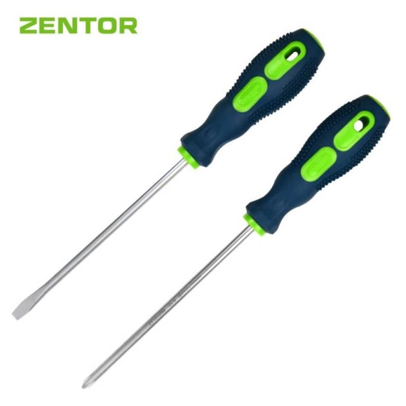 Набор отверток SL6x150, PH2x150 2 шт Zentor ZT19105M