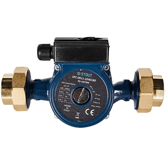 Циркуляционный насос STOUT SPC-0011-3240180 32-40/180 220/240V 50Hz с латун RG0093JHDQS8NU