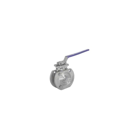 Кран шаровый межфланцевый под привод NEWKEY (1PC) нержавеющий, AISI304 DN50 (2 Кран шаровый межфланцевый под привод NEWKEY (1PC) нержавеющий, AISI304 DN50 (2