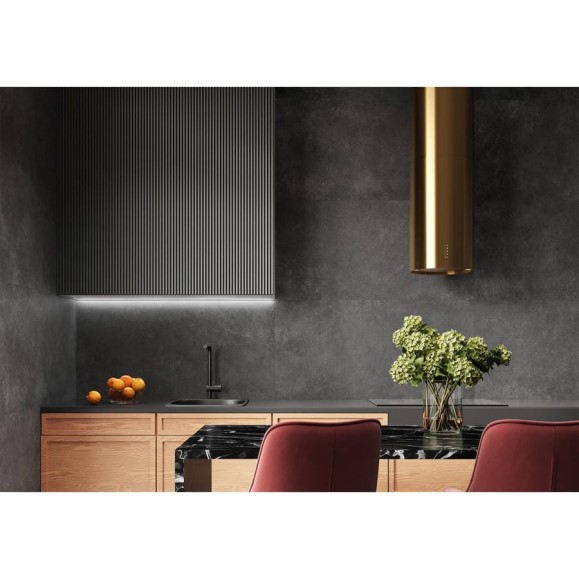 Керамогранит матовый Микроцемент черный / Microcement Black Artkera Group 600х600х9,5 1,44 м2 (4 шт в уп) черный GP6060MIM99M