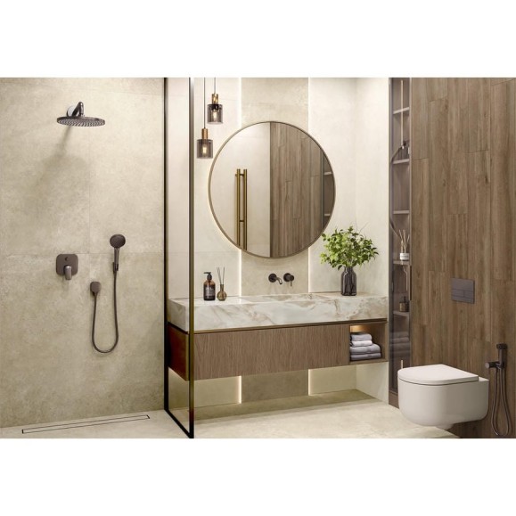 Керамогранит матовый Микроцемент Бронз / Microcement Bronze Artkera Group 600х600х9,5 1,44 м2 (4 шт в уп) бронзовый GP6060MIM31M Керамогранит матовый Микроцемент Бронз / Microcement Bronze Artkera Group 600х600х9,5 1,44 м2 (4 шт в уп) бронзовый GP6060MIM31M
