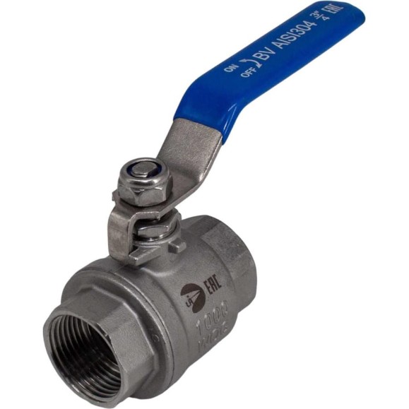 Кран шаровый муфтовый двусоставной нержавеющий NEWKEY (2PC) AISI304 DN20 (3/4"), (CF8), PN64 NK-BML20/4 Кран шаровый муфтовый двусоставной нержавеющий NEWKEY (2PC) AISI304 DN20 (3/4"), (CF8), PN64 NK-BML20/4