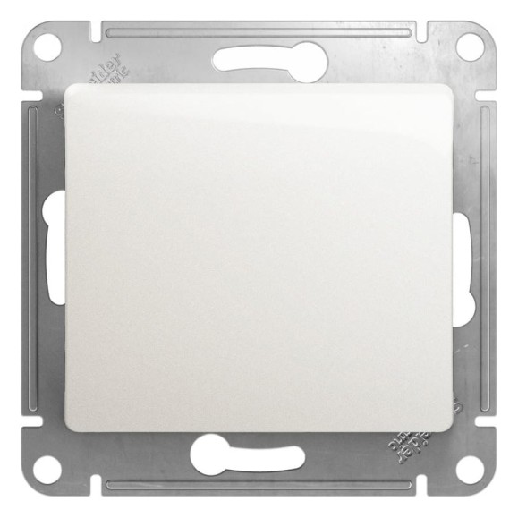 Переключатель Systeme Electric (Schneider Electric) Glossa Перламутр 1-клавишный, сх.6, 10АХ SE GSL000661 20 шт 13606485436170
