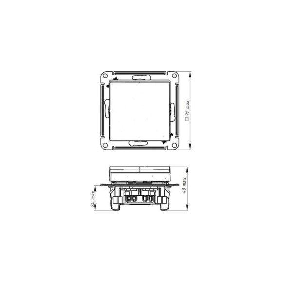 Переключатель Systeme Electric ATLASDESIGN 1-кл с подсветкой, сх.6а, 10АХ, механизм, быстрозажимные клеммы, мокко ATN000663S 10 шт 13606482108995 Переключатель Systeme Electric ATLASDESIGN 1-кл с подсветкой, сх.6а, 10АХ, механизм, быстрозажимные клеммы, мокко ATN000663S 10 шт 13606482108995
