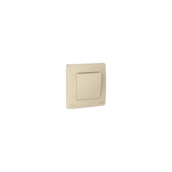 Переключатель Systeme Electric Blanca скрытая установка бежевый 1клавишный IP44 (сх.6), 10A, 250В BLNVS410607 10 шт 4690201022428