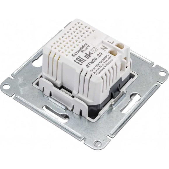 Розетка Systeme Electric (Schneider Electric) AtlasDesign Белый USB A+С, 5В/2,4 А, 2х5В/1,2 А ATN000139 8 шт 13606489583139 Розетка Systeme Electric (Schneider Electric) AtlasDesign Белый USB A+С, 5В/2,4 А, 2х5В/1,2 А ATN000139 8 шт 13606489583139