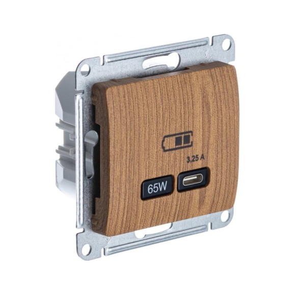 Розетка Systeme Electric (Schneider Electric) Glossa usb тип-c 65w высокоскоростная зарядка qc, pd, механизм, дерево дуб GSL000527 8 шт 13606485815531 Розетка Systeme Electric (Schneider Electric) Glossa usb тип-c 65w высокоскоростная зарядка qc, pd, механизм, дерево дуб GSL000527 8 шт 13606485815531