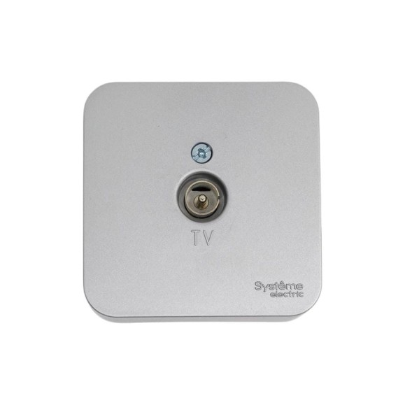 Розетка TV Systeme Electric (Schneider Electric) Blanca наруж Алюминий, изолир. пластина SE BLNTA000013 18 шт 13606481197044 Розетка TV Systeme Electric (Schneider Electric) Blanca наруж Алюминий, изолир. пластина SE BLNTA000013 18 шт 13606481197044