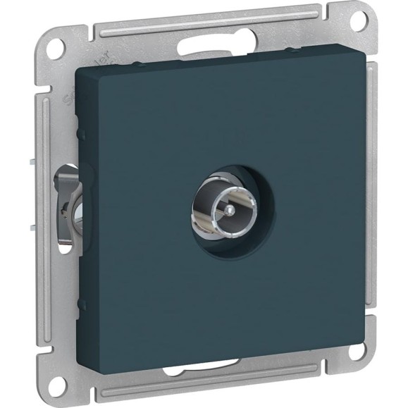 Розетка TV Systeme Electric (Schneider Electric) AtlasDesign Изумруд оконечная 1DB, механизм SE ATN000891 5 шт 13606489708693