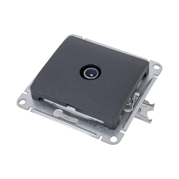 Розетка TV Systeme Electric (Schneider Electric) GLOSSA оконечная 1DB, АНТРАЦИТ GSL000791 10 шт 13606485436729