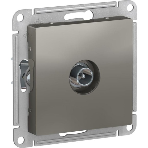 Розетка TV Systeme Electric (Schneider Electric) AtlasDesign Сталь проходная 4DB, механизм SE ATN000992 5 шт 13606489708778 Розетка TV Systeme Electric (Schneider Electric) AtlasDesign Сталь проходная 4DB, механизм SE ATN000992 5 шт 13606489708778