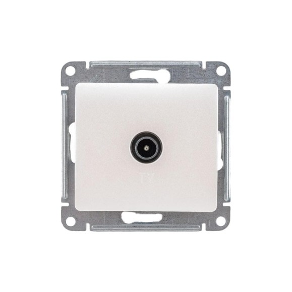 Розетка TV Systeme Electric (Schneider Electric) Glossa Перламутр оконечная 1DB SE GSL000691 10 шт 13606485436255