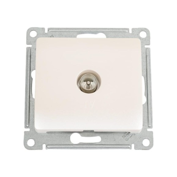 Розетка TV Systeme Electric (Schneider Electric) Glossa Перламутр, механизм SE GSL000693 10 шт 13606480982382