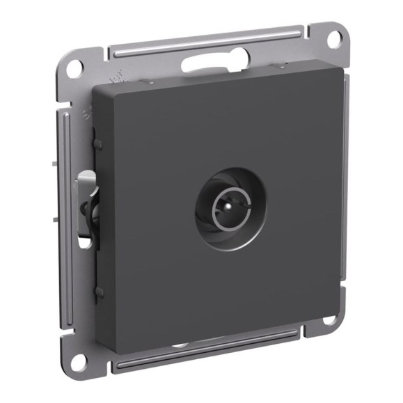 Антенна коннектор TV Systeme Electric Atlasdesign базальт, механизм ATN001493 5 шт 4690201026105