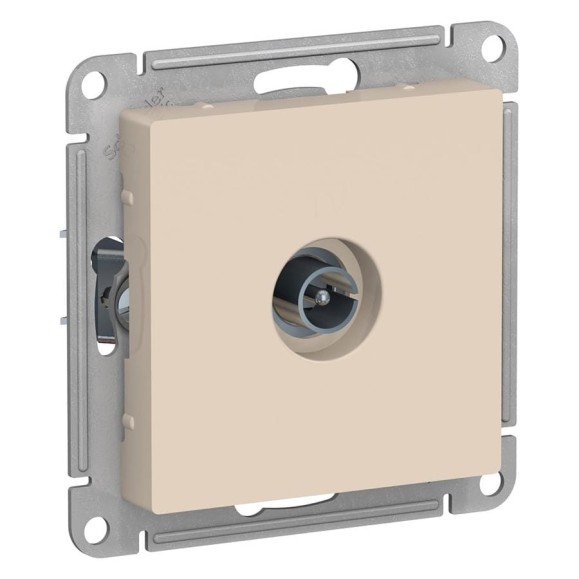 Антенна коннектор TV Systeme Electric (Schneider Electric) ATLASDESIGN, БЕЖЕВЫЙ ATN000293 10 шт 13606489586055