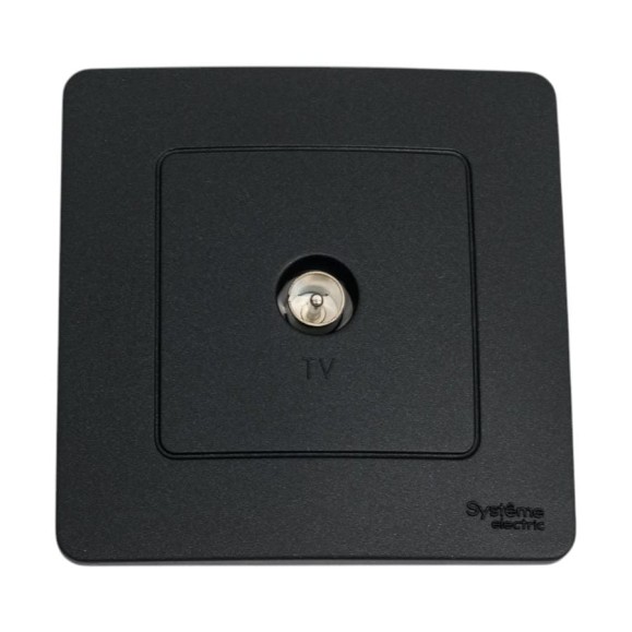 Розетка TV Systeme Electric (Schneider Electric) Blanca внутр Антрацит SE BLNTS000016 10 шт 13606481195682 Розетка TV Systeme Electric (Schneider Electric) Blanca внутр Антрацит SE BLNTS000016 10 шт 13606481195682