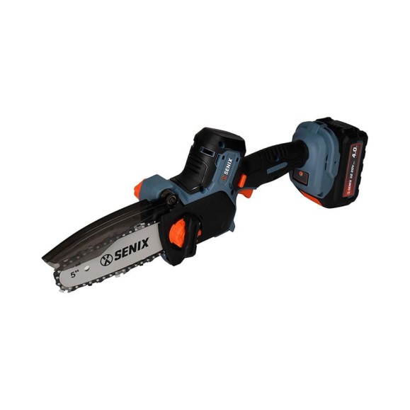 Мини-пила цепная аккумуляторная SENIX X2 20V, 12см,без АКБ и ЗУ, CSX2-M3-EU-0