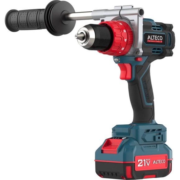 Бесщеточная аккумуляторная ударная дрель шуруповёрт ALTECO CID 21-150 BL (1x3A•h) 81724