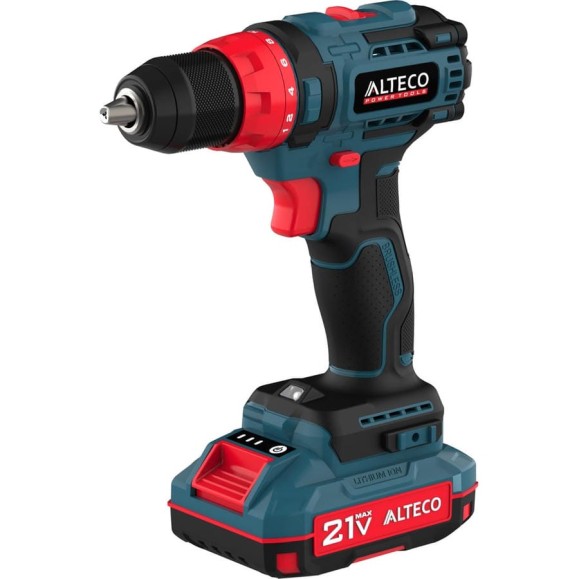 Бесщеточная аккумуляторная дрель шуруповёрт ALTECO CD 21-45 BL 71403