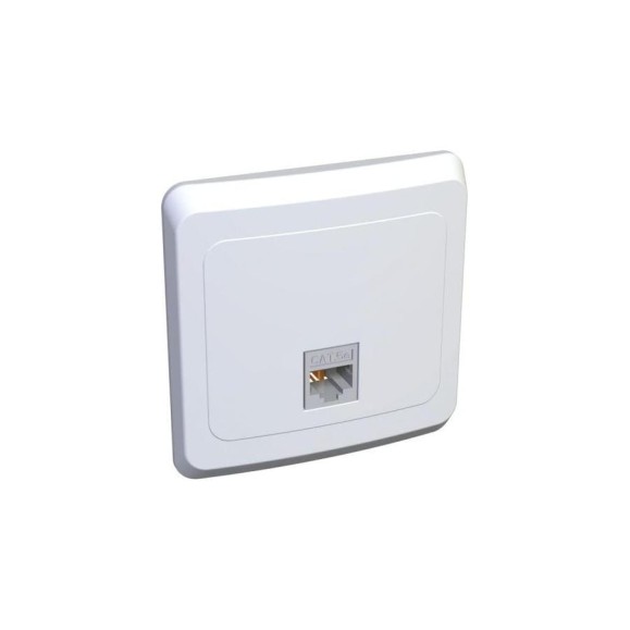 Розетка компьютерная Systeme Electric ( Schneider Electric) 1-м. СП RJ-45 Этюд бел. SchE KOMC-001B 10 шт 4607098940421