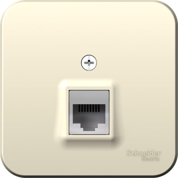 Розетка компьютерная Systeme Electric ( Schneider Electric) BLANCA О/У, RJ45, кат.5E, молочный BLNIA045002 12 шт 13606481196498