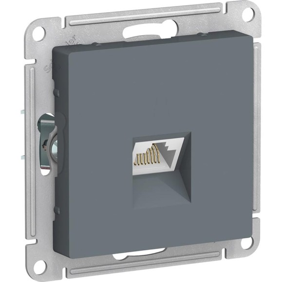 Розетка компьютерная Systeme Electric ( Schneider Electric) AtlasDesign Грифель, RJ45, кат. 6A, механизм SE ATN000786 10 шт 13606481813104