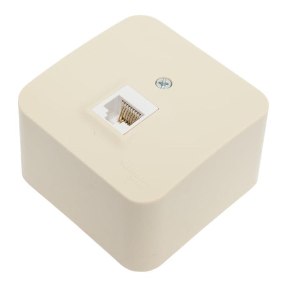 Розетка компьютерная Systeme Electric ( Schneider Electric) Blanca наруж Беж, RJ45, кат.5E SE BLNIA045007 12 шт 13606489775817