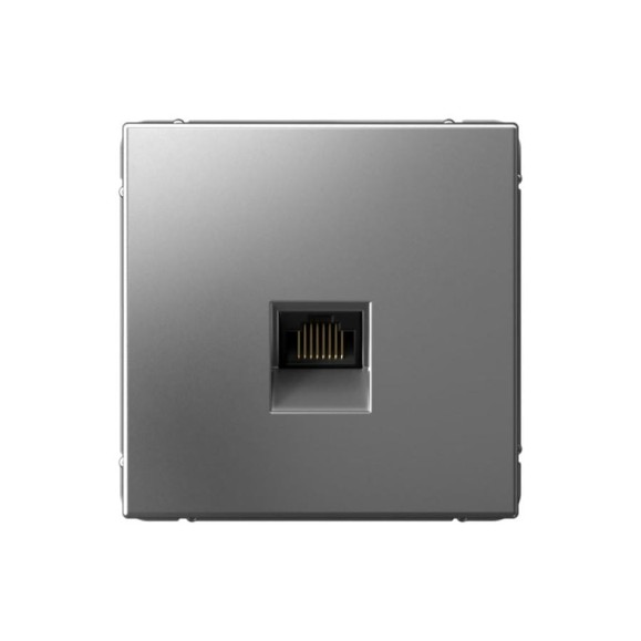 Розетка компьютерная Systeme Electric ArtGallery Сталь, RJ45, кат. 6A, механизм GAL000986 5 шт 4690201035718