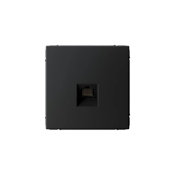 Розетка компьютерная Systeme Electric ArtGallery карбон, RJ45, кат. 5е, механизм GAL001083 5 шт 4690201042396