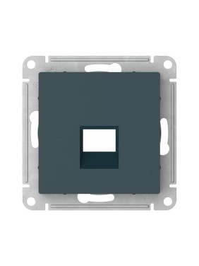 Накладка Systeme Electric Atlasdesign для информационных функций типа Keystone, ИЗУМРУД ATN000884 5 шт 4690201059400