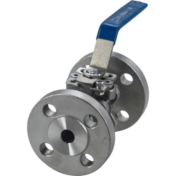 Кран шаровый фланцевый под привод нержавеющий NEWKEY (3PC), AISI304 DN15 (1/2 Кран шаровый фланцевый под привод нержавеющий NEWKEY (3PC), AISI304 DN15 (1/2