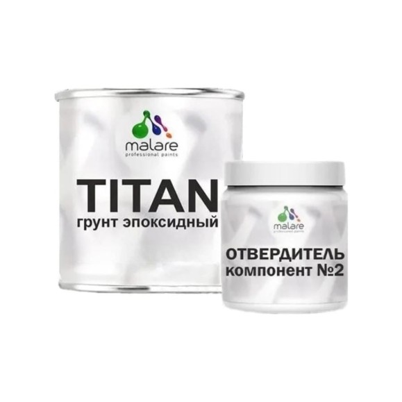 Грунт эпоксидный автогрунт для пластика MALARE 2К TITAN, двухкомпонентный адгезионный химстойкий, цвет белый RAL 9003, 18 кг + 1.8 кг отвердитель 4680868563839 ЭГАВТП9003Г1800 Грунт эпоксидный автогрунт для пластика MALARE 2К TITAN, двухкомпонентный адгезионный химстойкий, цвет белый RAL 9003, 18 кг + 1.8 кг отвердитель 4680868563839 ЭГАВТП9003Г1800